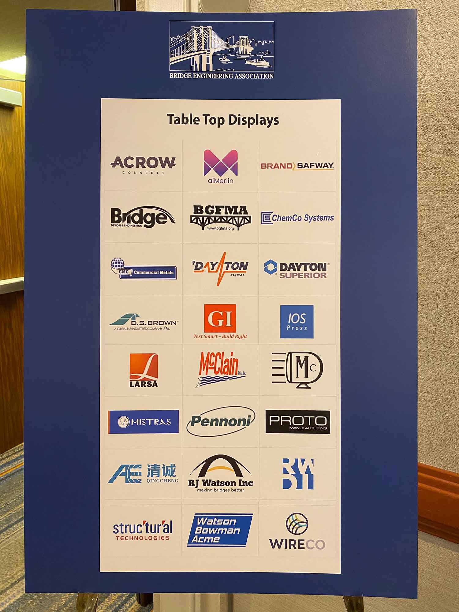 the bridge cable wire breaks monitoring system showcase at the 11th New York City Bridge Conference