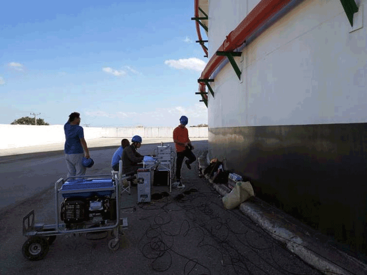 Acoustic Emission Testing of Storage Tank Floor in Cuban National Oil Company (CUPET)5